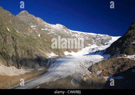 Susten Pass, Stein Glacier, Suisse, Oberland Bernois, Steingletscher Banque D'Images