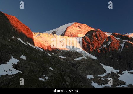 Susten Pass, Stein Glacier, Suisse, Oberland Bernois, Steingletscher Banque D'Images