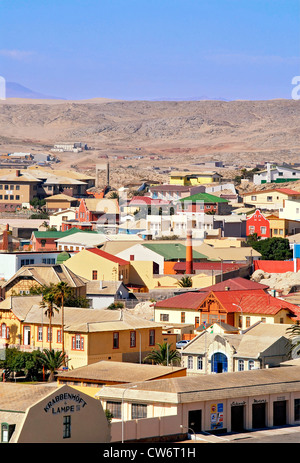 Patrimoine allemand ville portuaire de Luederitz en Namibie, Namibie, Luederitz Banque D'Images