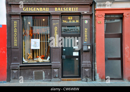 Fournitures de musique , Allemagne, Rhénanie du Nord-Westphalie, Cologne Banque D'Images