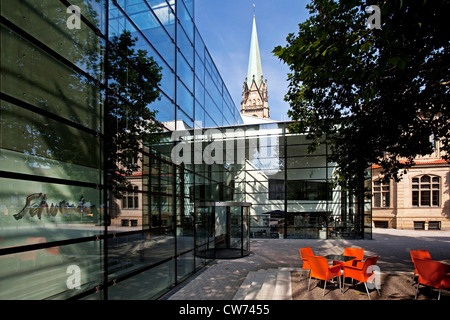 Quartier d'art avec Emil Schumacher et musée Karl Ernst Osthaus museum, l'Allemagne, en Rhénanie du Nord-Westphalie, Ruhr, Hagen Banque D'Images