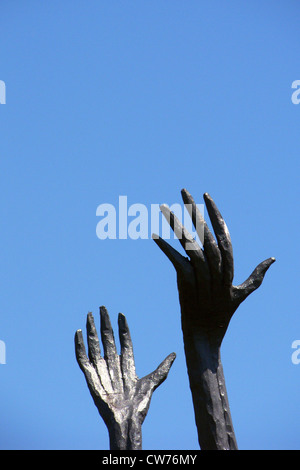 Camp de concentration de Mauthausen, lieu commémoratif slovène, l'Autriche, Haute Autriche, Mauthausen Banque D'Images