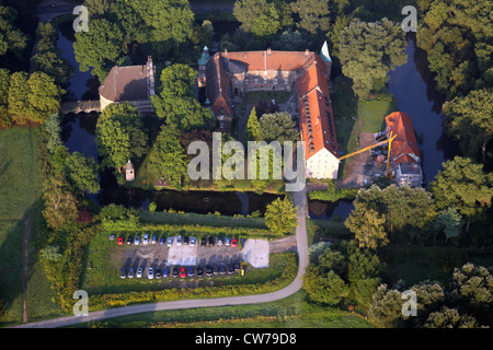 Château à douves Bladenhorst, Allemagne, Rhénanie du Nord-Westphalie, Ruhr, Castrop-Rauxel Banque D'Images