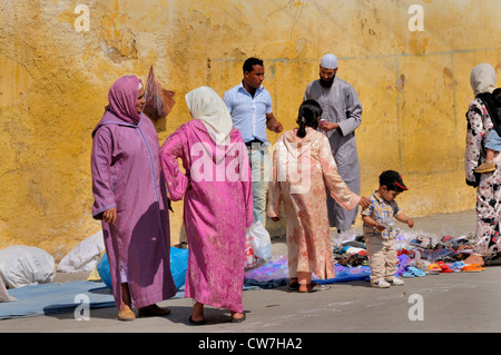 Fleemarket dans FS, Maroc, Fes Banque D'Images