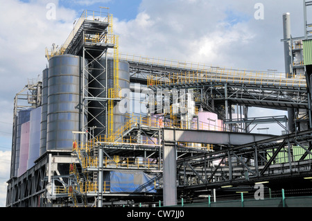 Usine de produits chimiques, de l'Allemagne, en Rhénanie du Nord-Westphalie, Koeln-Rondorf, Cologne Banque D'Images