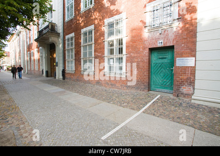 L'Europe, Allemagne, Brandenburg, Potsdam, lindenstrasse, prison pour crimes politiques dans le cours de la RDA, maintenant museum Banque D'Images