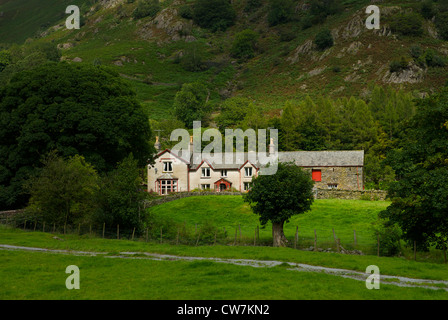 Brimmer Head Farm, Easedale, près de Grasmere, Parc National de Lake District, Cumbria, Angleterre, Royaume-Uni Banque D'Images