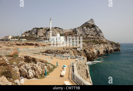 Le Point Europa à Gibraltar Banque D'Images