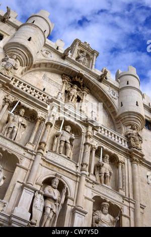 L'arc de Santa Maria (Arco de Santa Maria) à Burgos, Espagne. Banque D'Images