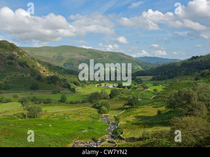 Easedale, près de Grasmere, Parc National de Lake District, Cumbria, Angleterre, Royaume-Uni Banque D'Images