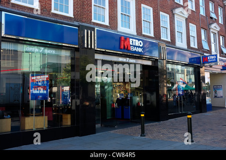 Direction générale de la banque métro high street bromley kent uk 2012 Banque D'Images