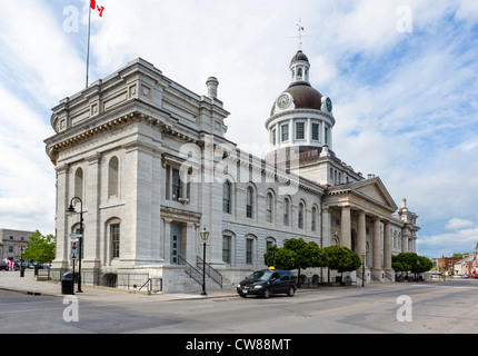 L'hôtel de ville, rue Ontario, Kingston, Ontario, Canada Banque D'Images