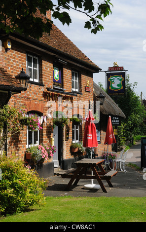 Le White Swan, à Whitchurch, Buckinghamshire, Angleterre Banque D'Images