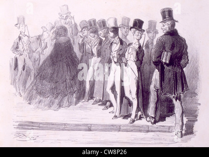 Métaphore par Gustave Doré, illustration Banque D'Images