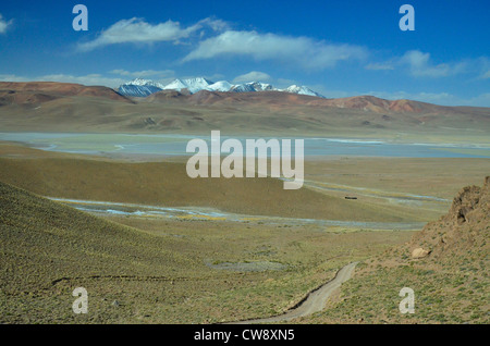 Visiter la haute altitude de l'Altiplano de la Cordillère des Andes, en Bolivie, l'Amérique du Sud. Passer à haute altitude près de Tupiza Banque D'Images