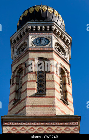 Synagogue de la rue Dohany à Budapest Banque D'Images