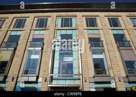 Magasin Harvey Nichols St Andrew Square Edinburgh scotland uk united kingdom Banque D'Images