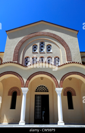 Le monastère de Saint Gerassimos, île de Kefalonia, Grèce, Europe Banque D'Images