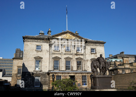 La Royal Bank of Scotland edinburgh scotland uk united kingdom Banque D'Images