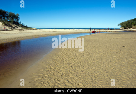 Stumers Creek sur la Sunshine Coast dans le Queensland en Australie Banque D'Images