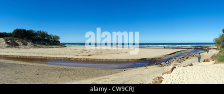 Stumers Creek sur la Sunshine Coast dans le Queensland en Australie Banque D'Images
