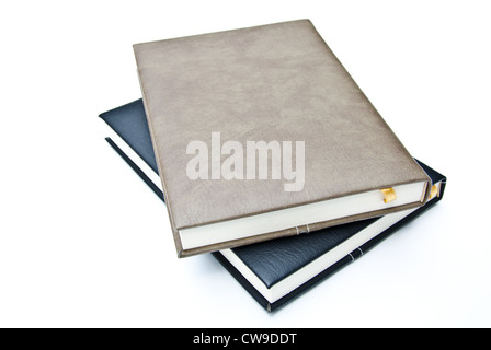 Memo book cover design en cuir Banque D'Images