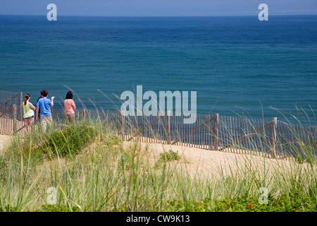 Wellfleet, Massachusetts - Marconi Beach à Cape Cod National Seashore. Banque D'Images