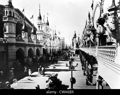 Coney Island, New York, au début du siècle. Avec la permission de la CSU : Archives / Everett Collection Banque D'Images