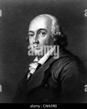 Johann Gottfried Herder (1744-1803) Philosophe et écrivain romantique allemand. Banque D'Images