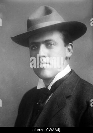 Rex Beach (1877-1949), romancier et dramaturge, dont le roman 1906,'les saboteurs,' a été transformé en un film cinq fois. Banque D'Images