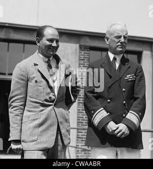 Anthony Fokker Gerard Herman (1890-1939), pionnier de l'aviation néerlandaise, a fourni des avions pour US Army Air Force APRÈS LA SECONDE GUERRE MONDIALE I. Il est avec Banque D'Images