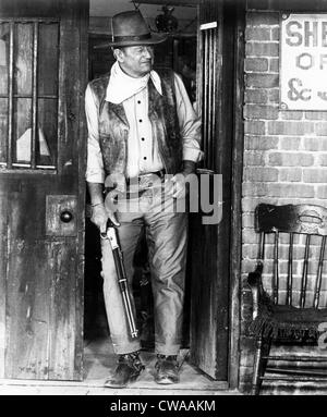 RIO LOBO, John Wayne, 1970.. Avec la permission de la CSU : Archives / Everett Collection Banque D'Images