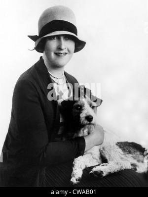 Agatha Christie (1890-1976) écrivain britannique au début des années 1920. Photo par Pauline Portraits, ltd. Avec la permission de : Archives de la CSU Banque D'Images
