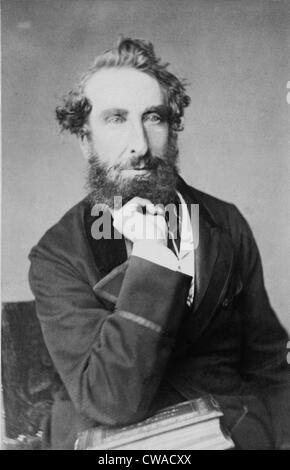 Lord Lytton (1831-1891) (Robert Bulwer Lytton) poète et diplomate. En tant que vice-roi de l'Inde ses actions a causé la deuxième guerre en Afghanistan Banque D'Images