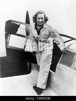 Beryl Markham (1902-1986), de la naissance à l'émigrant au Kenya, a appris à voler dans les années 20, gagna sa vie en tant que pilote de brousse, et Banque D'Images