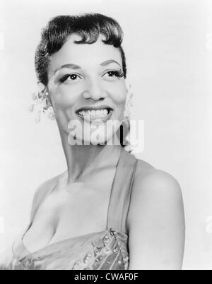 Vivian Alfretta Dandridge (1921-1991), était une chanteuse et actrice afro-américaine, était la sœur de l'actrice Dorothy Dandridge Banque D'Images