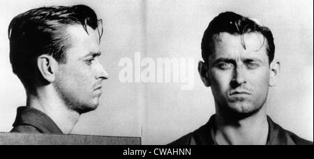 James Earl Ray (1928-1998), futur assassin de Dr. Martin Luther King Jr., arrêté pour vol à main armée, 1952. Avec la permission de : CSU Banque D'Images