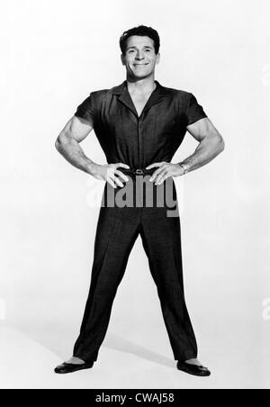 Jack Lalanne, 1960.. Avec la permission de la CSU : Archives / Everett Collection Banque D'Images