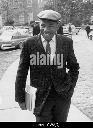 James Meredith, premier afro-américain jamais inscrits à l'Université du Mississippi, Oxford, MS, 03 novembre 1962.. Banque D'Images