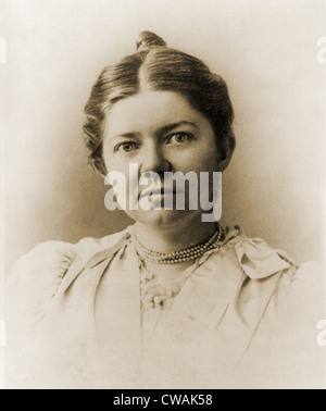 Mars Amy Beach (1867-1944) a été la première femme à composer une symphonie, la symphonie gaélique en 1894. 1905 portrait. Banque D'Images