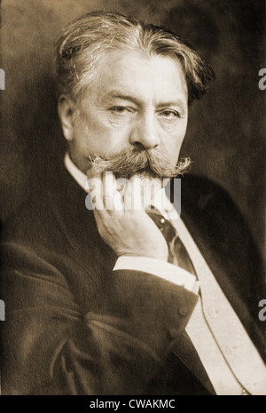 Arthur Nikisch (1855-1922), musicien hongrois admiré pour son exécution de la musique d'Anton Bruckner, Tchaïkovski, Banque D'Images