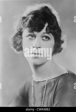 Fanny Brice (1891-1951), comédienne et chanteuse américaine accompli au début de portrait. Brice effectuée dans la Ziegfeld Banque D'Images