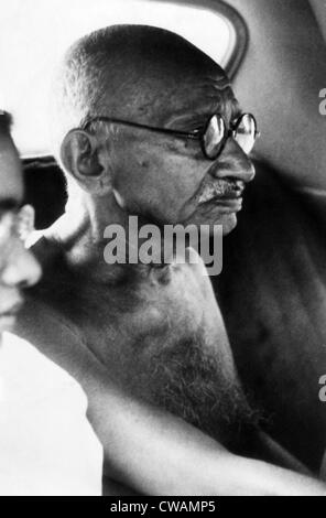 Mahatma Gandhi, ca 1947. Avec la permission de : Archives CSU/Everett Collection Banque D'Images