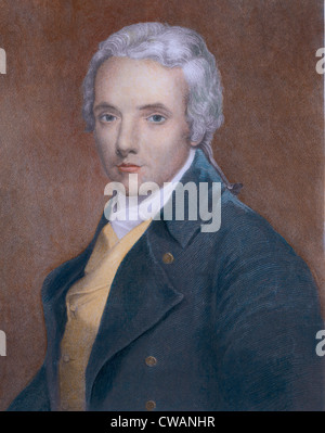 William Wilberforce (1759-1833), homme politique britannique et abolitionniste, conduire le mouvement pour mettre fin à la traite des esclaves, 1807. Wilberforce. Banque D'Images