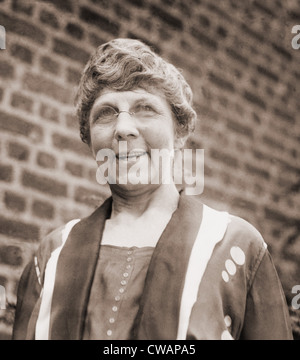 Florence Harding (1860-1924), qui épousa Warren Harding en 1891. Elle l'a aidé à construire leur journal, le quotidien de Marion Banque D'Images