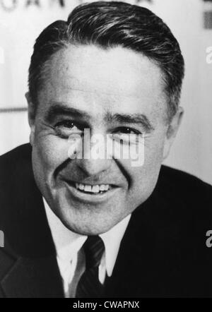 Homme politique américain et militant Sargent Shriver, ch. Années 60.. Avec la permission de la CSU : Archives / Everett Collection Banque D'Images