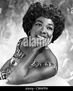 Sarah Vaughan, au début des années 60.. Avec la permission de la CSU : Archives / Everett Collection Banque D'Images