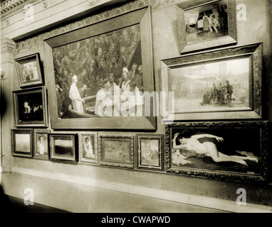 Thomas Eakin monumentale peinture réaliste, l'AGNEW CLINIC (1889) est très visible à l'Exposition Colombienne, 1893 Banque D'Images