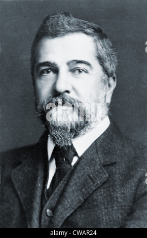 Louis Comfort Tiffany (1848-1933), atteint son plus grand succès artistique dans son travail en verre Art Nouveau. Il était le fils de Banque D'Images