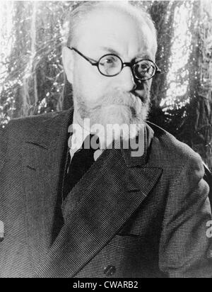 Henri Matisse (1869-1954), peintre français connu pour son utilisation de l'expression de la couleur. 1933 portrait par Carl Van Vechten. Banque D'Images